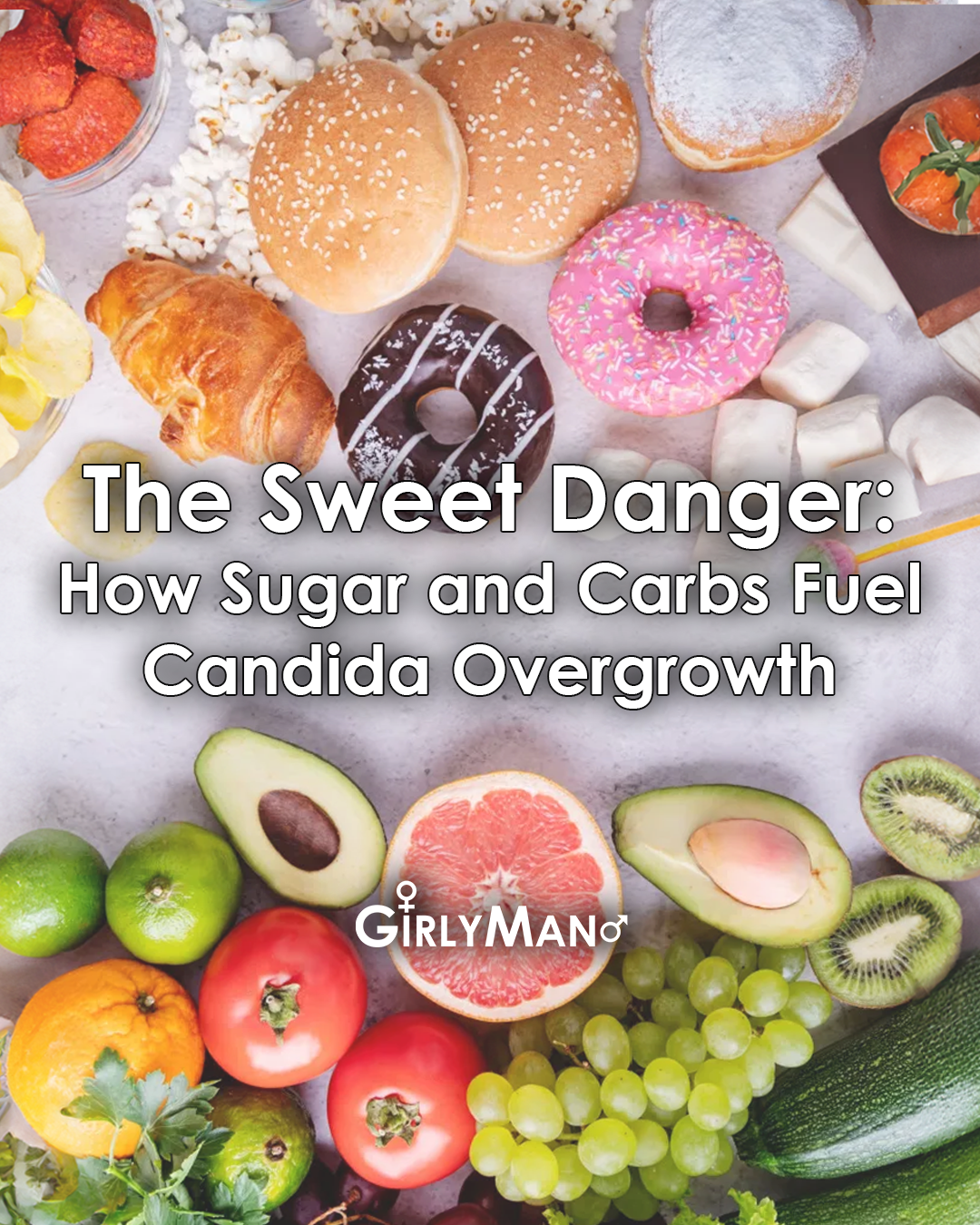 The Sweet Danger: How Sugar and Carbs Fuel Candida Overgrowth